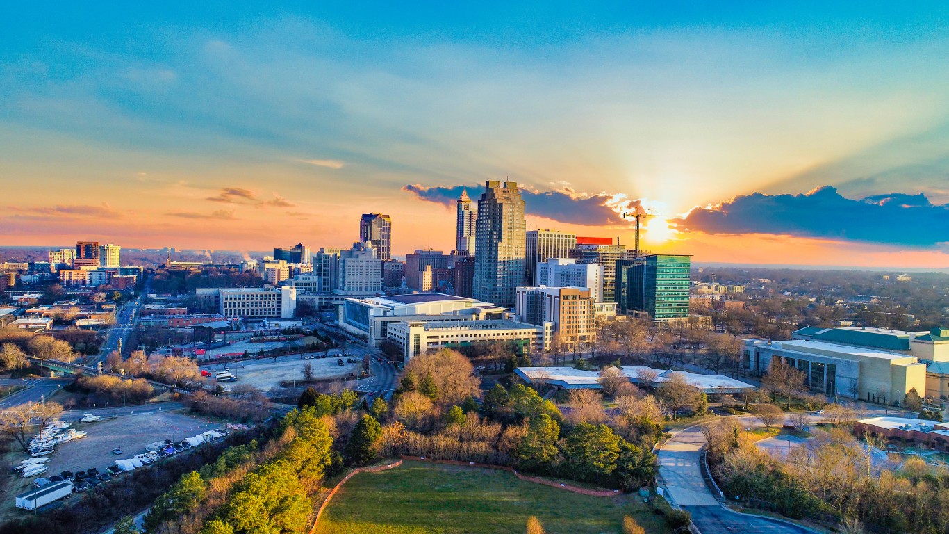 16. Raleigh, North Carolina