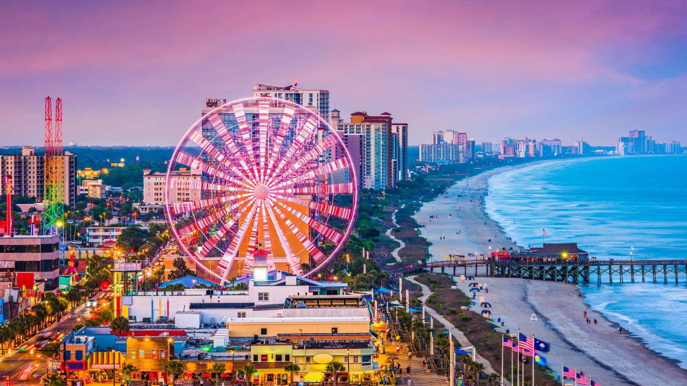 13. Myrtle Beach, South Carolina