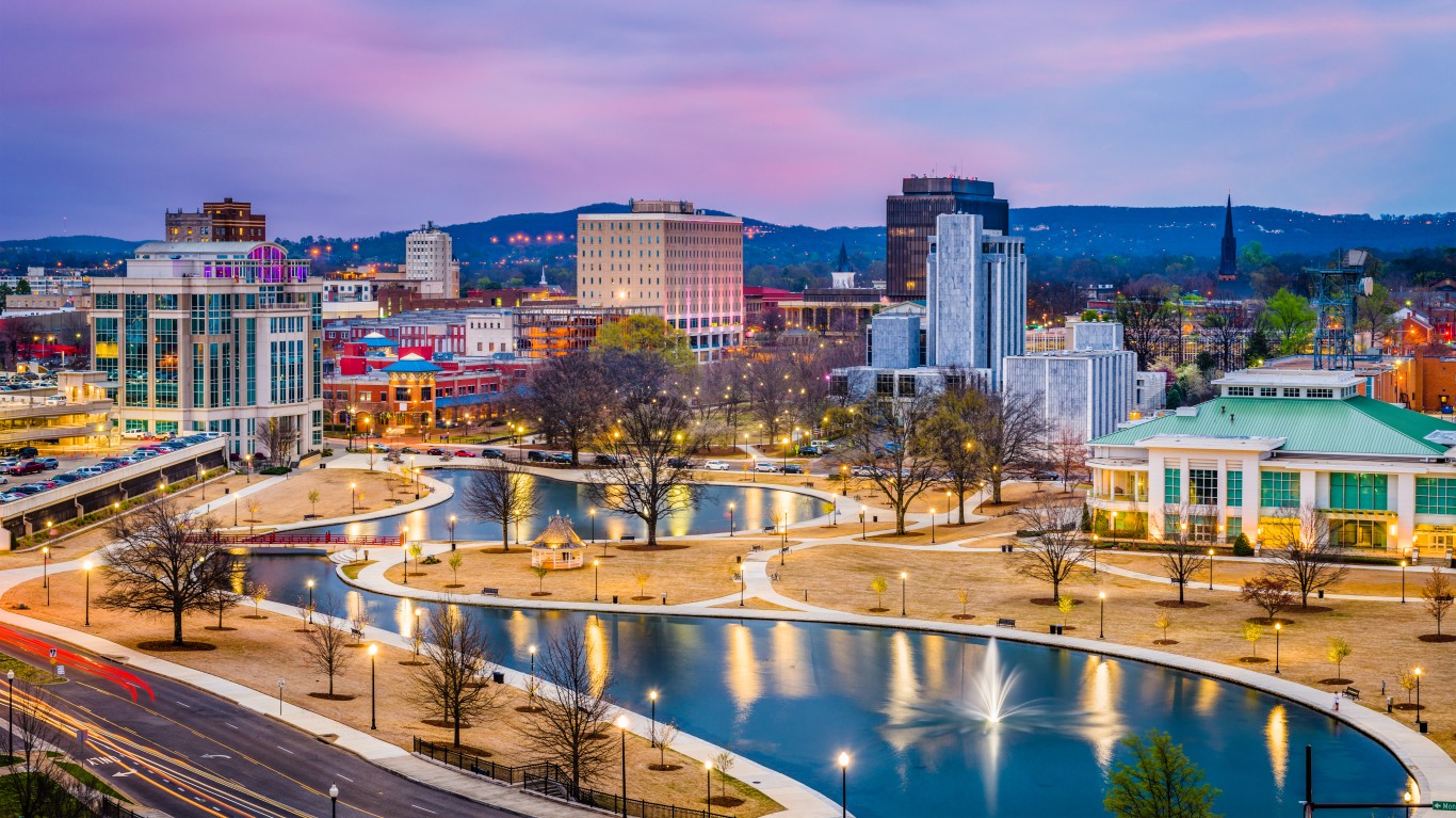 7. Huntsville, Alabama