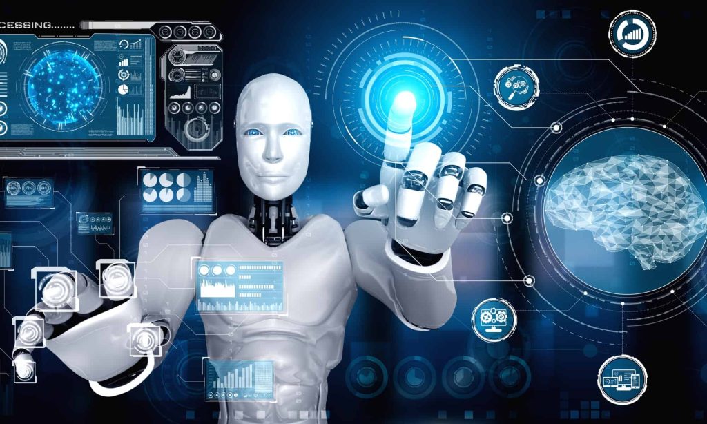 Artificial Intelligence, Robot, Robotic Arm, Automated, Coding