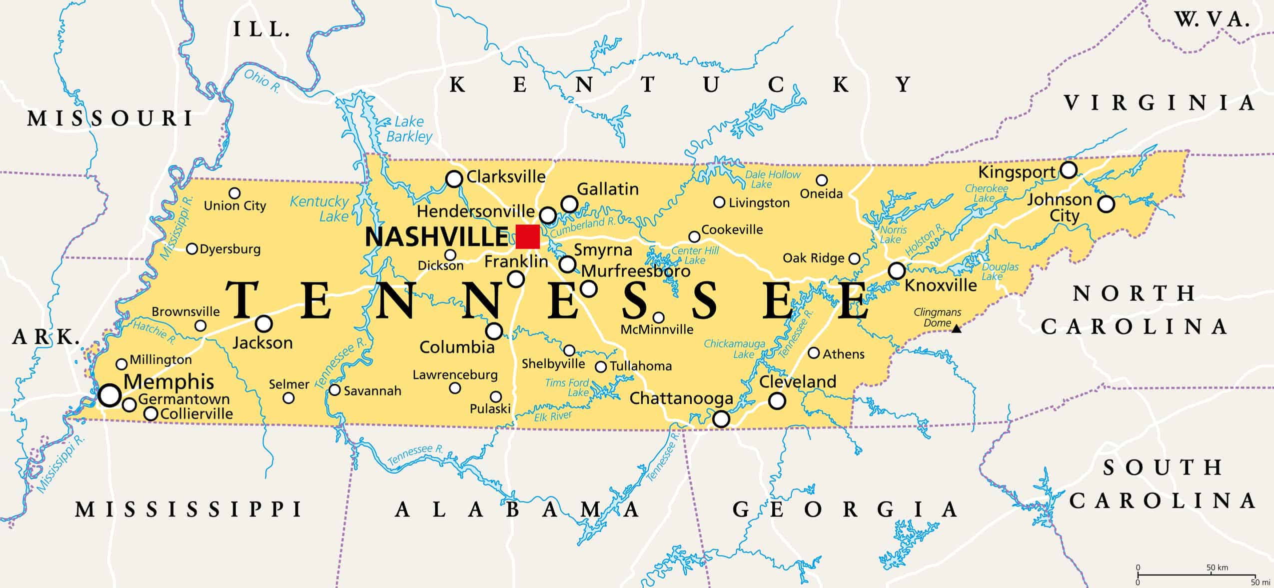 17. Tennessee
