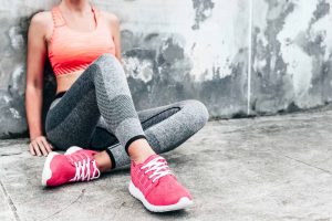 pink work out shoes close up, woman, fit, sport, fashion, gym, girl, training, model