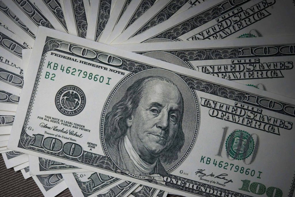 $100 Bills