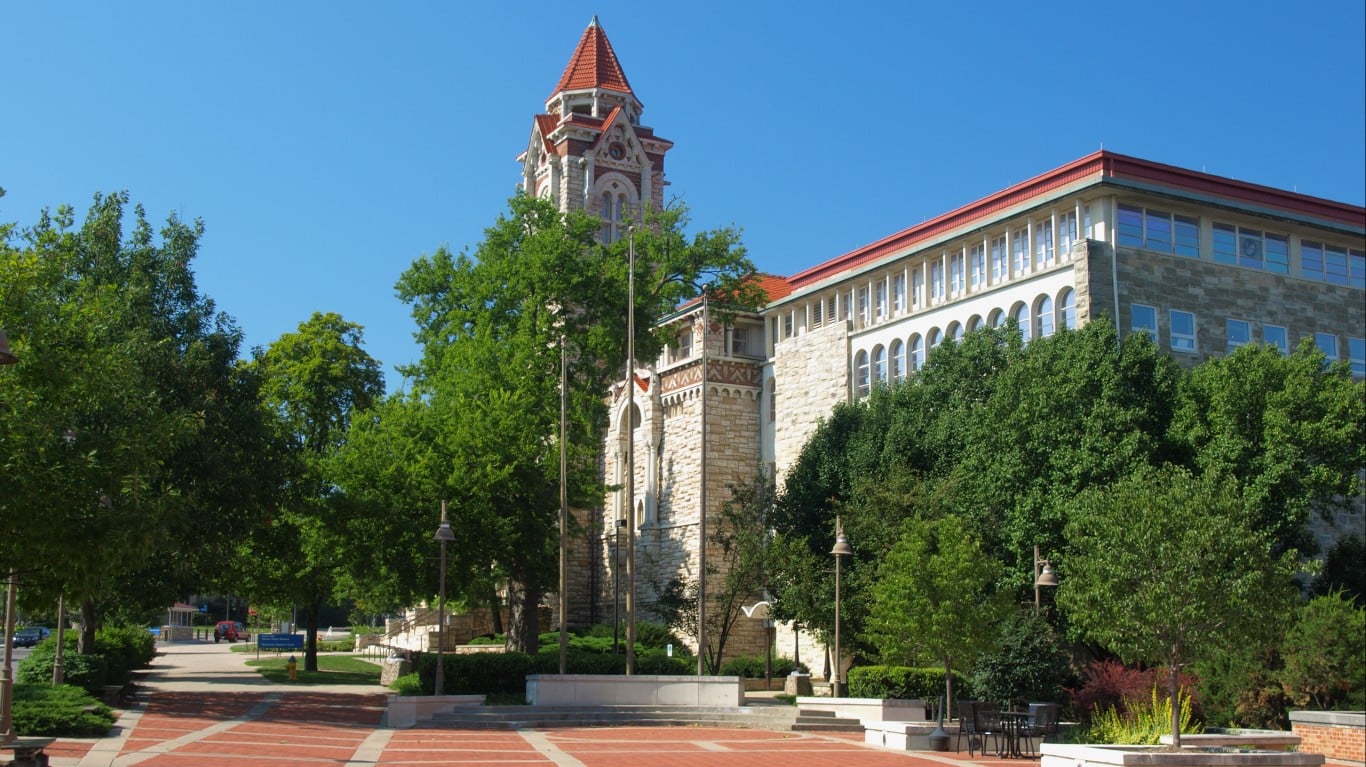 20. Lawrence, KS