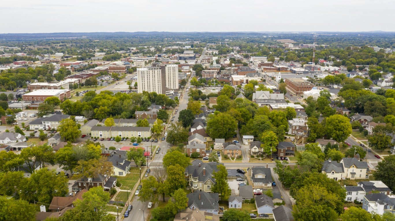 11. Bowling Green, KY