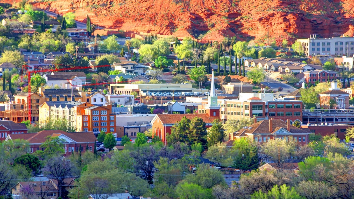 7. St. George, UT