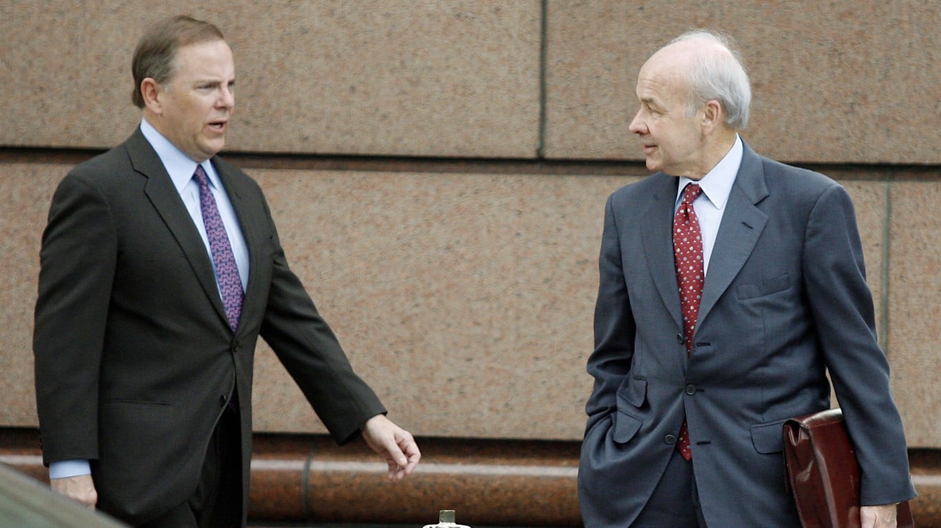 Kenneth Lay and Jeffrey Skilling