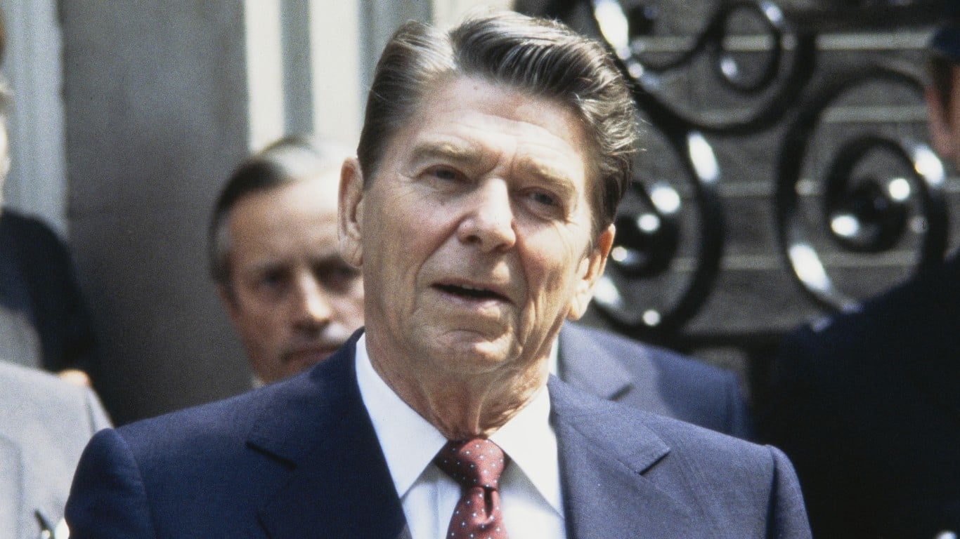 9. Ronald Reagan