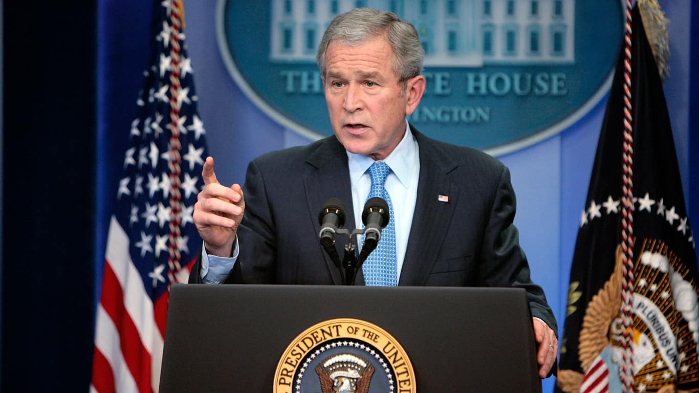 6. George W. Bush
