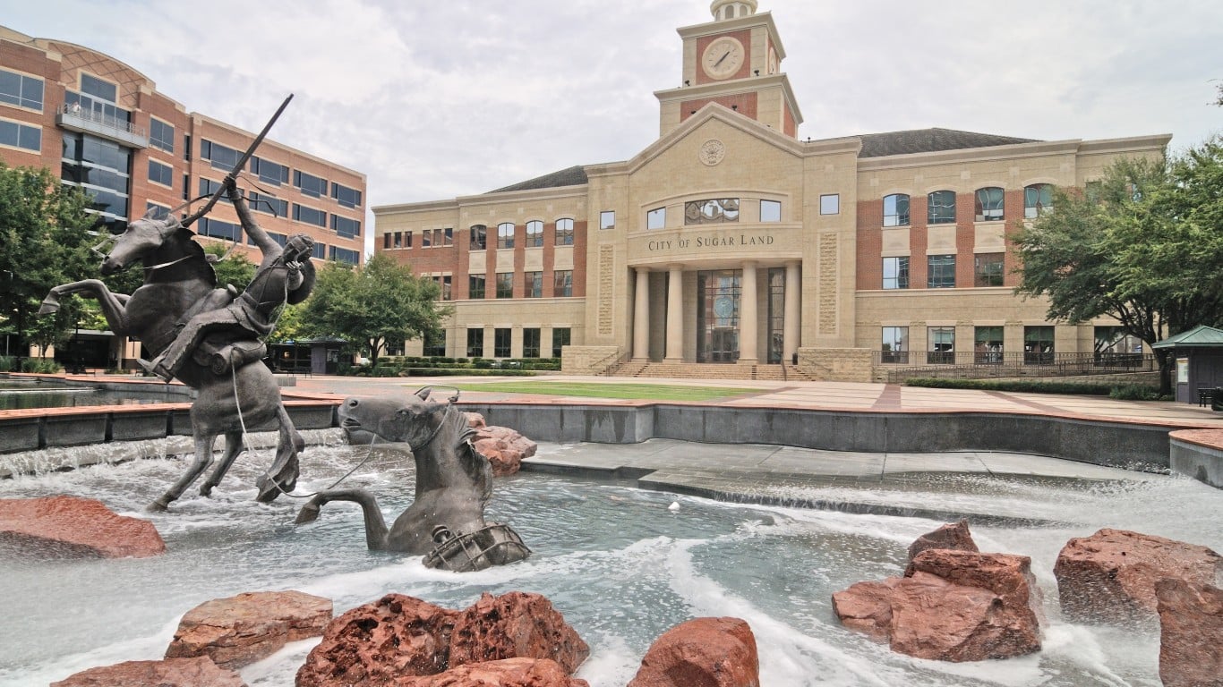 6. Sugar Land, Texas