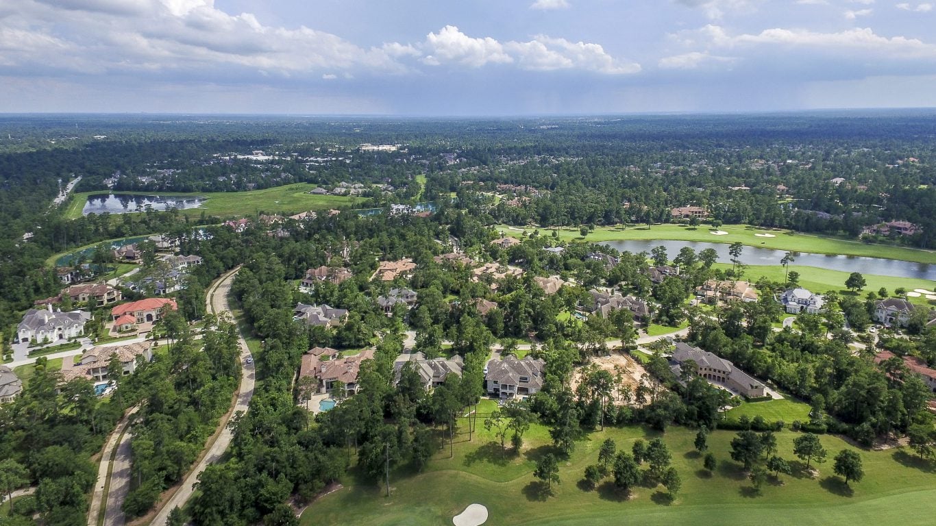 5. The Woodlands, Texas