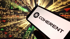 Coherent Company Logo on Background (COHR)